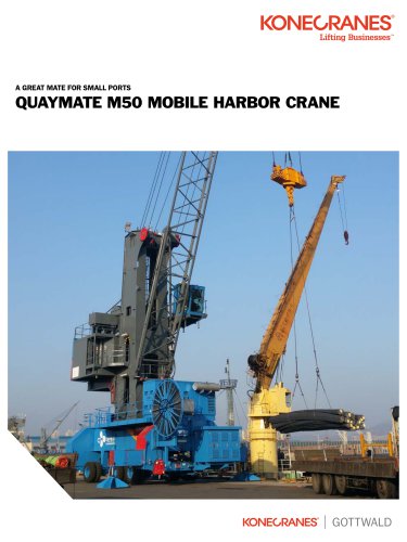 QUAYMATE M50 MOBILE HARBOR CRANE