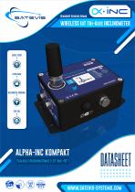 Datasheet Satevis Alpha Inc Kompakt 10T- Tri-Axis LoraWan Inclinometer 