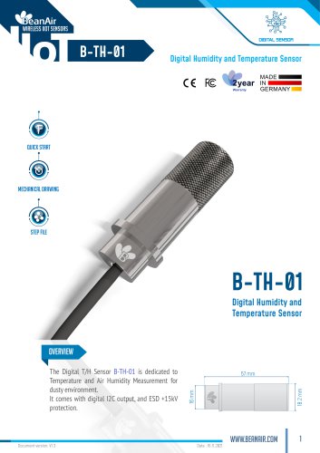 Digital T/H Sensor  B-TH-01