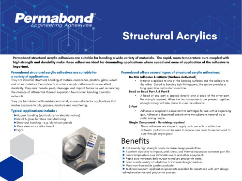 Structural Acrylics