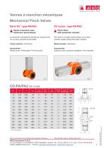 Vannes à manchon mécaniques - Série OV - 4