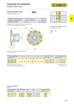 Fraises disques 382/383 et M310 - 3