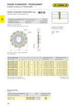 Fraises disques 382/383 et M310 - 8