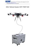 300m tethered drone system KWT-TMOP-300