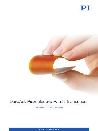 DuraAct Piezoelectric Patch Transducer