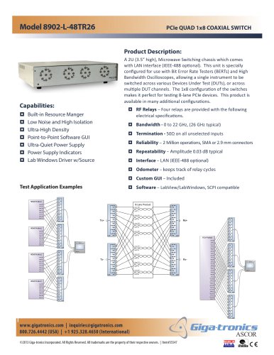 Model 8902-L-48TR26