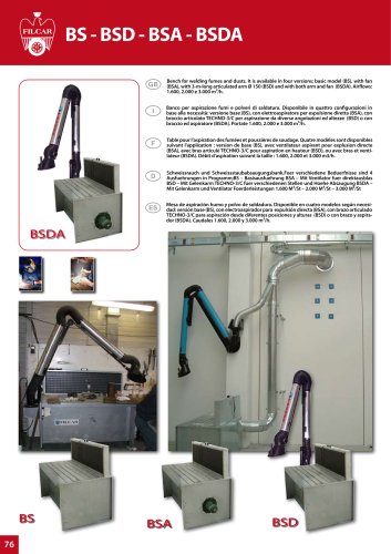 FUME EXTRACTION Exhaust Benches