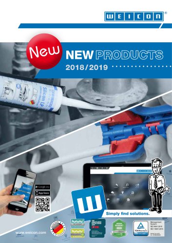 New products 2018/2019