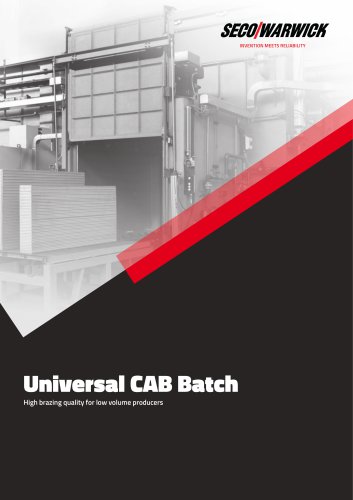 Universal CAB Batch Furnaces
