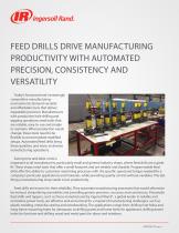 FEED DRILLS DRIVE MANUFACTURING PRODUCTIVITY WITH AUTOMATED PRECISION, CONSISTENCY AND VERSATILITY