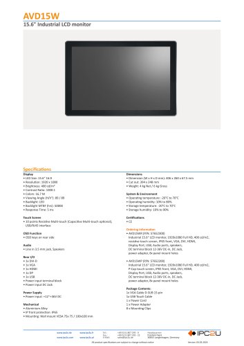 AVD15W
