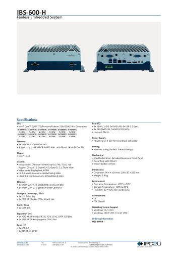 IBS-600-H