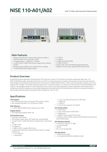 NISE 110-A01/A02