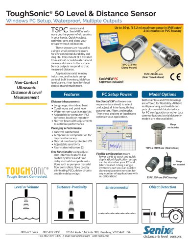 ToughSonic 50 Data Sheet