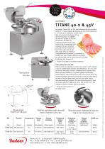 Cutters Titane 40/45 V - 2