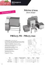 Pétrins Mélangeurs PMX 80 / 125 / 180 et 275 litres - 3