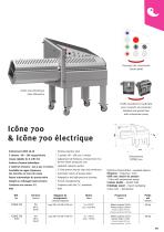 Trancheurs à Côtelettes ICÔNE 700 / 700 ELEC - 2