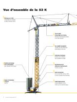 La grue à montage rapide 53 K - 2