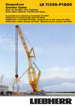 LR 11350-P1800 Crawler Crane