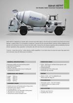 Adroit 407HT 4x4 Double Cabin Concrete Transmixer