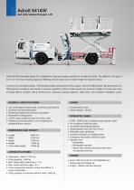 Adroit 641AW 4x4 Articulated Scissor Lift
