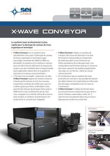 X-Wave Conveyor - technical sheet