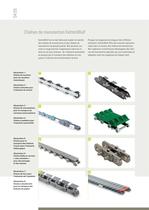 Chaînes de manutention, chaînes de transmission, roes dentées et composants - 4