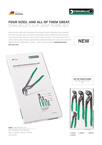 Slip-joint pliers set