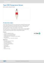 Type 2350 Temperature Sensor