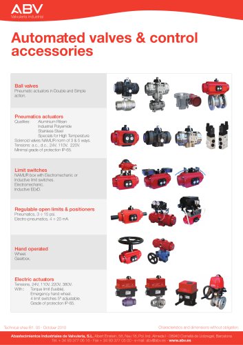 Electric actuators