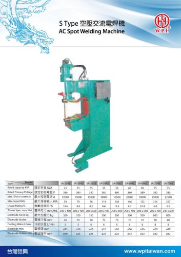 AC Spot Welding Machine