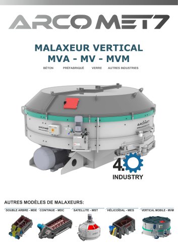 MALAXEUR VERTICAL MVA - MV - MVM