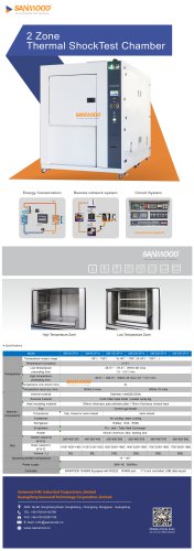 2 Zone Thermal Shock Chamber