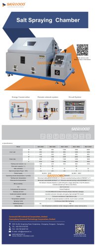 CLIMATIC TEST CHAMBER / SALT SPRAY CORROSION / WITH WINDOW / TEMPERATURE