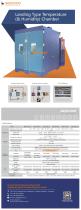 CLIMATIC TEST CHAMBER / WITH TEMPERATURE AND CLIMATIC CONTROL / EXPLOSION-PROOF / FOR HIGH TEMPERATURES SMC-5000-CC