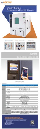 Energy Saving Temperature & Humidity Chamber