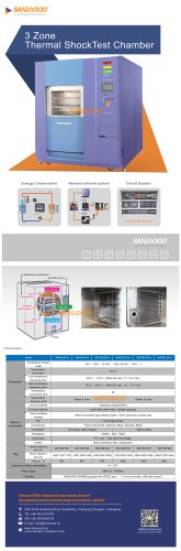 ESS TEST CHAMBER / HUMIDITY AND TEMPERATURE / THERMAL SHOCK / FOR RAPID TEMPERATURE CYCLING