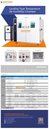 Landing Type Humidity Test Chamber