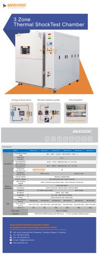 Thermal shock test chamber SM-500-3P-A