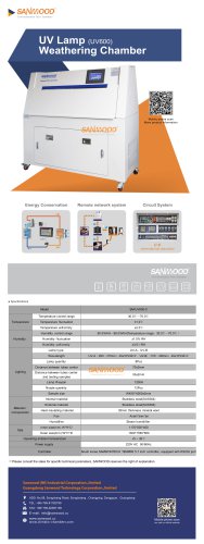 UV Lamp Weathering Test Chamber-600