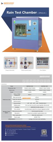 Water Spraying Test Chamber IPX34