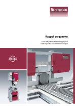Behringer Gesamtprogramm französisch - 1