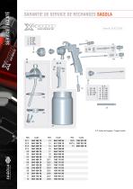 Pistolet X 4100 series - 14