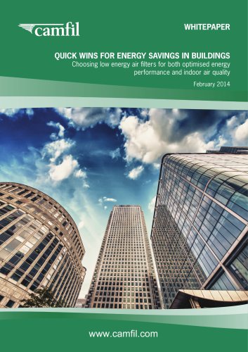 Quick Wins for Energy Savings in Buildings