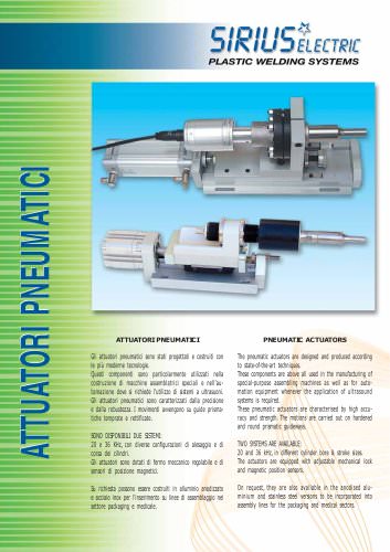 PNEUMATIC ACTUATORS