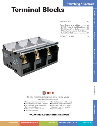 Complete Terminal Blocks Catalog