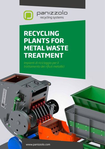 RECYCLING PLANTS FOR METAL WASTE TREATMENT