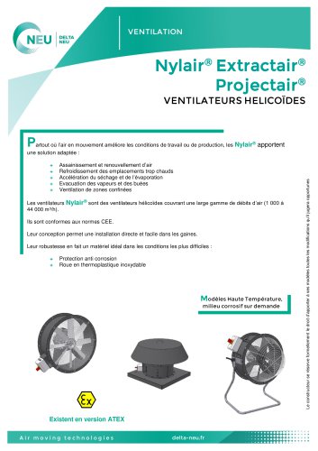 EXTRACTAIR® NYLAIR® PROJECTAIR®