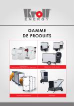 gamme de produits