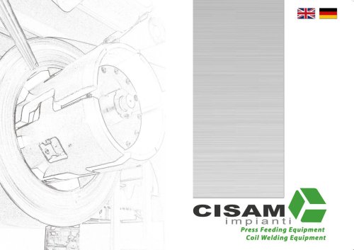 CISAM IMPIANTI | PRESS FEEDING EQUIPMENT COIL WELDING EQUIPMENT